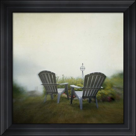 Framed Being Present in the Moment Print