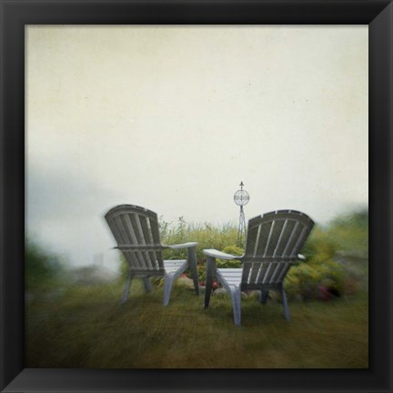 Framed Being Present in the Moment Print