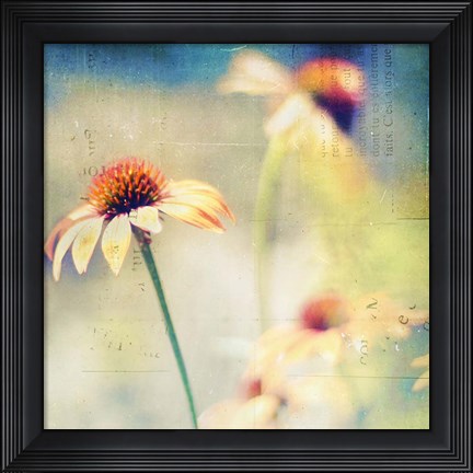 Framed Courage Is Fear That Has Said Its Prayers Print