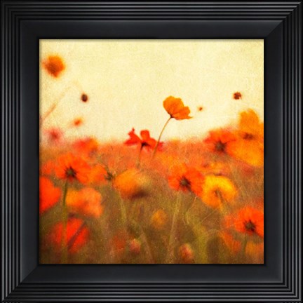 Framed Orange Happiness Print