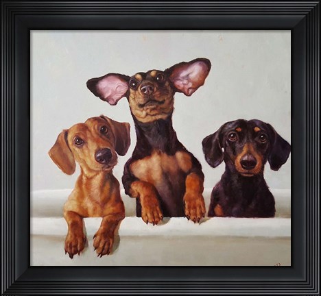 Framed 3 Amigos Print