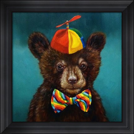 Framed Baby Bear Print