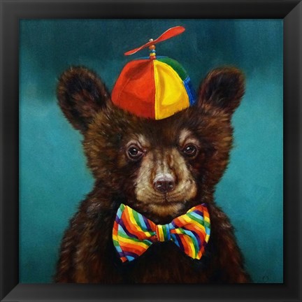 Framed Baby Bear Print