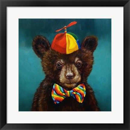 Framed Baby Bear Print