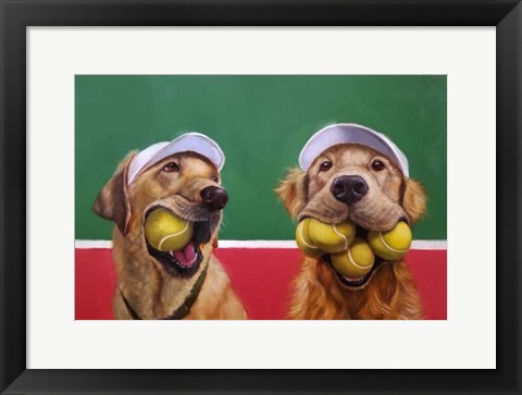 Framed Ball Hog Print
