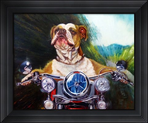 Framed Born To Be Wild Print