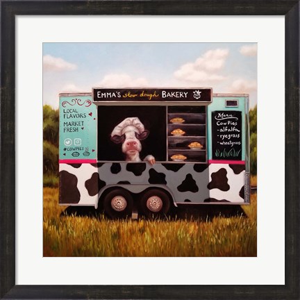Framed Cowpies Print