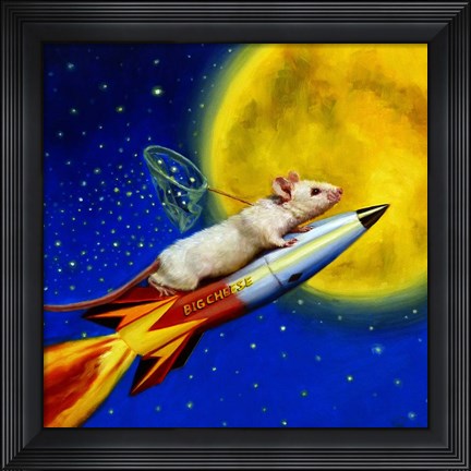 Framed Dream Catcher Print