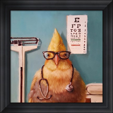 Framed Featherologist Print
