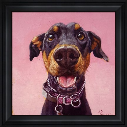 Framed Follow Your Nose 12 Print