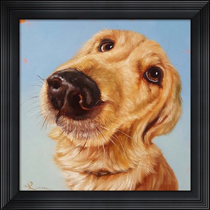 Framed Follow Your Nose 4 Print