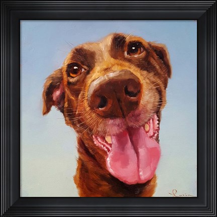 Framed Follow Your Nose 5 Print