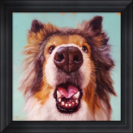 Framed Follow Your Nose 9 Print
