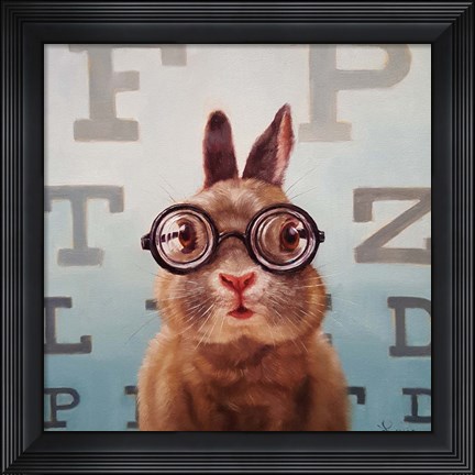 Framed Four Eyes Print