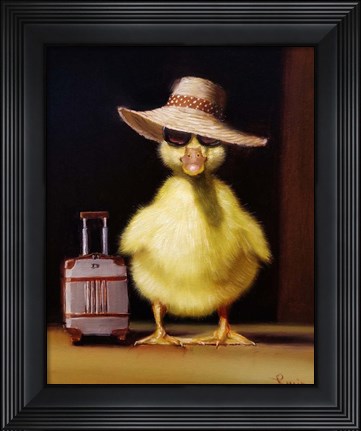 Framed Jet Setter Print