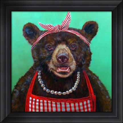 Framed Mama Bear Print