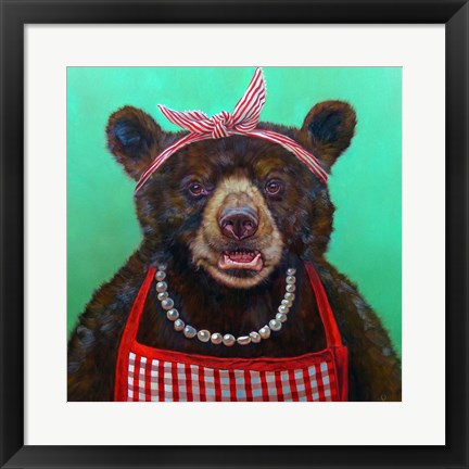 Framed Mama Bear Print