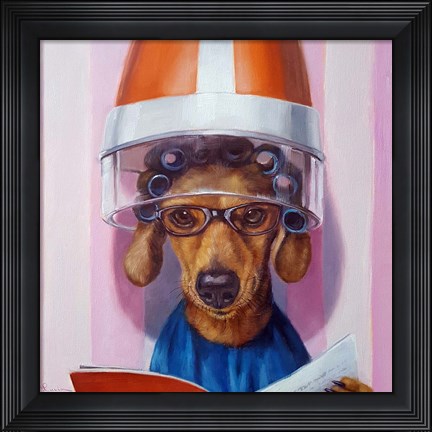 Framed Ms. Canela Print