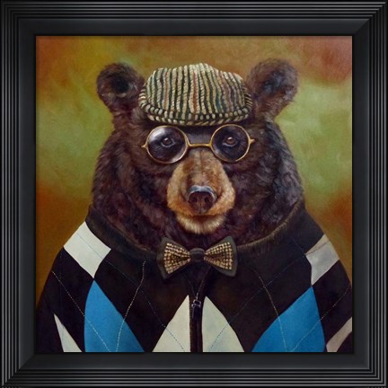 Framed Papa Bear Print