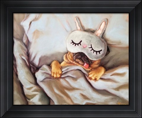 Framed Sleeping Beauty Print