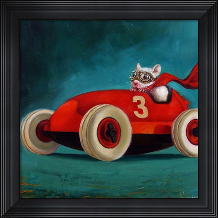 Framed Speed Racer Print