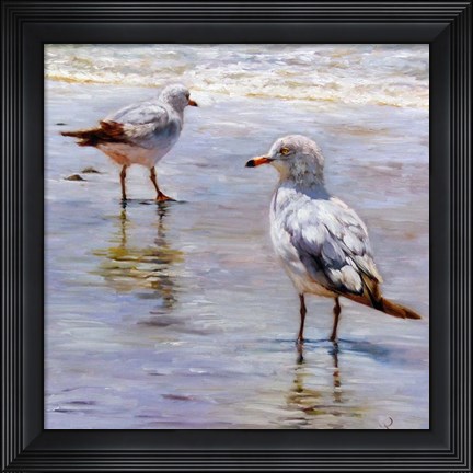 Framed Waders Print