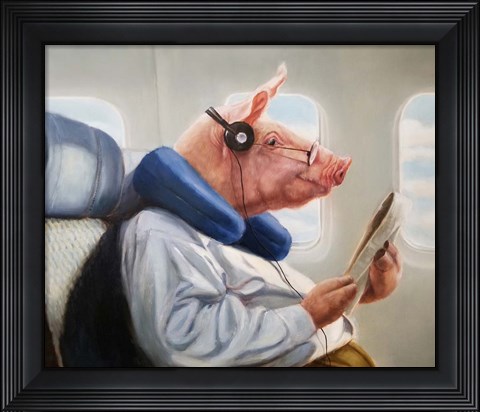 Framed When Pigs Fly No. 2 Print