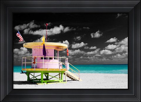 Framed Day at the Office Print
