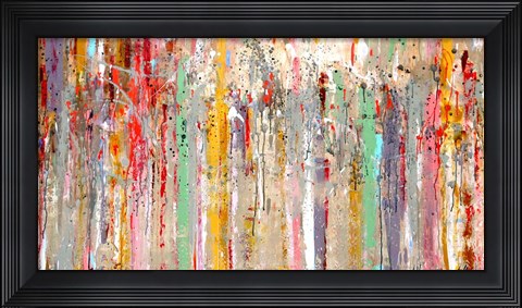Framed Vertical Reflections Print