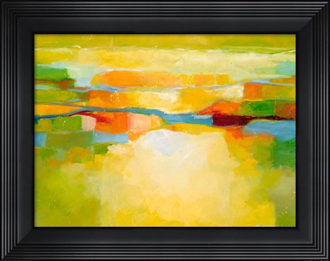 Framed Greener Pastures Print