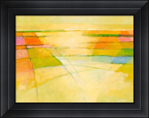 Framed Through the Mist Print