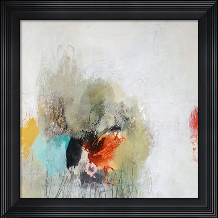 Framed Push Away Print