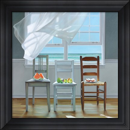 Framed Beach Therapy Print