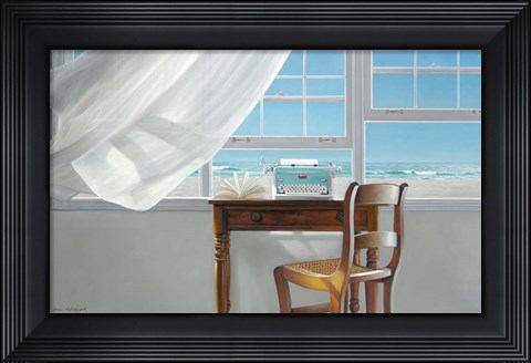 Framed Channeling Hemingway Print