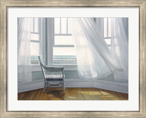 Framed Waiting to Fly Print