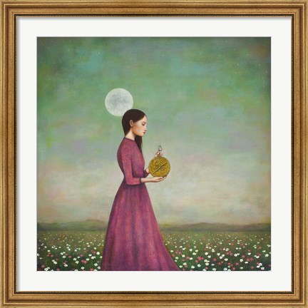 Framed Counting on the Cosmos Print