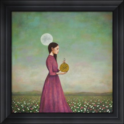 Framed Counting on the Cosmos Print