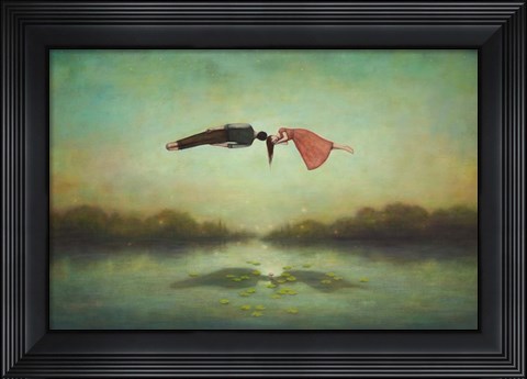 Framed Dreamers Meeting Place Print