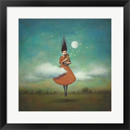 Framed High Notes for Low Clouds Print