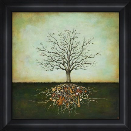 Framed Strung Together Print
