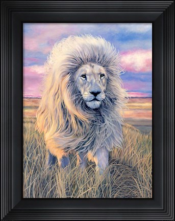 Framed Timbavati Messenger Print