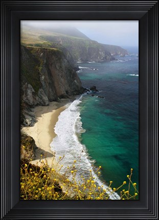 Framed Big Sur Coast Print