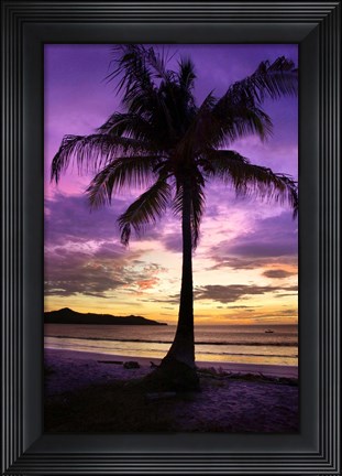 Framed Brasalito Bay, Costa Rica Print