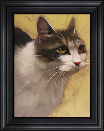 Framed Derby Cat Print