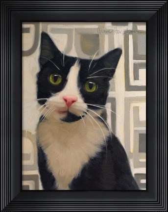 Framed I&#39;m Listening Print