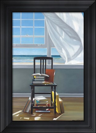 Framed Beach Scholar Print
