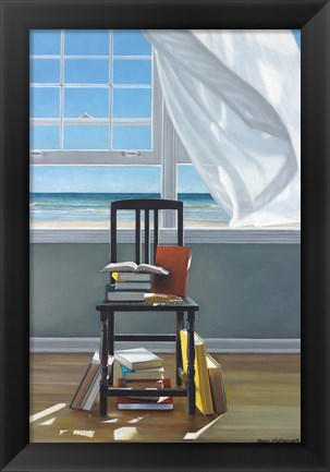 Framed Beach Scholar Print