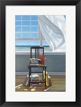 Framed Beach Scholar Print