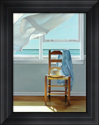 Framed Deep Breathing Print