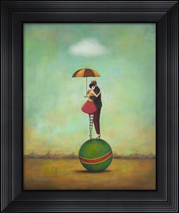 Framed Circus Romance Print